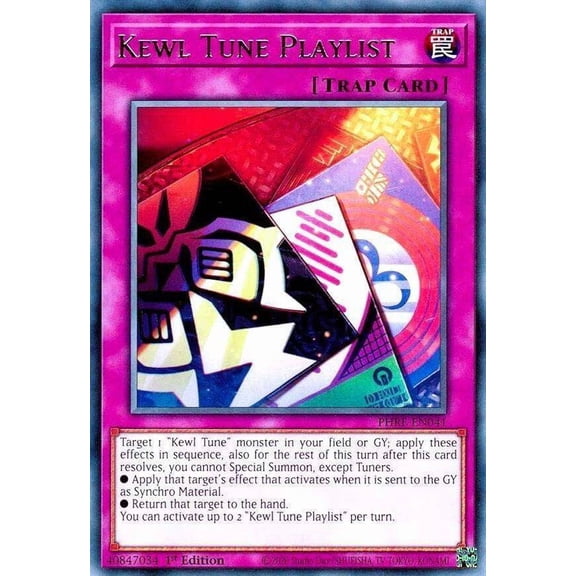 YuGiOh Phantom Revenge Rare Kewl Tune Playlist PHRE-EN041