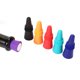 thumbnail image 1 of Tapones selladores de botellas XianweiShao tapón de vino paquete de 6 tapones de vino de silicona multicolor reutilizables, 1 of 5
