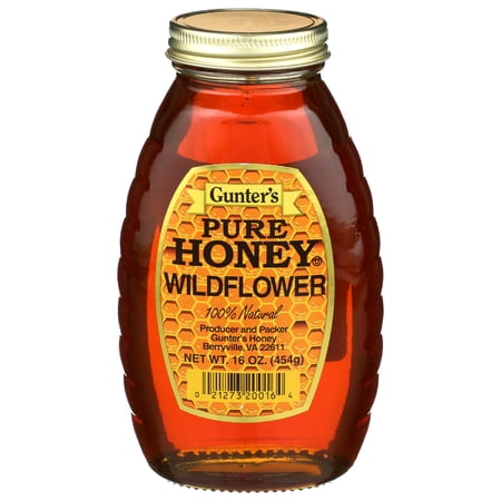 Gunters Honey Wildflower,16Oz (Pack Of 12)