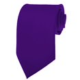 thumbnail image 2 of Romario Manzini Cravate Formelle Uni Violet Foncé à-31, 2 of 4