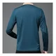 thumbnail image 5 of Camisa Polo De Color Sólido Manga Larga Hombres Moda Coreana, 5 of 6