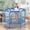 Blue, variant on Arspjes 55'' Trampoline for Kids,Indoor Outdoor Mini Trampoline with Safety Enclosure Net and Balls,Small Trampoline Birthday Gifts for Boys and Girls,Pink