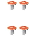 thumbnail image 1 of VONKY 2pcs/set Floor Drain Featuring Magnetic Self-Closing For Easy Orange 2Set, 1 of 6