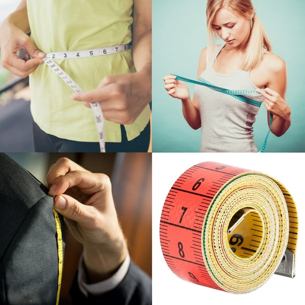 Cinta Métrica Para Medir El Cuerpo, Cinta Métrica De 60 Pulgadas Para Medidas Corporales Cinta Metrica Suave De Doble Escala 2 Cintas Metricas De