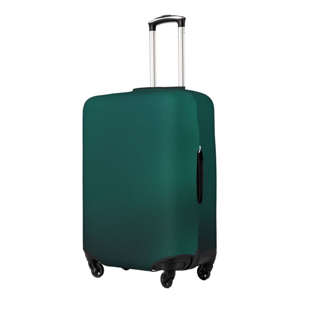 Balery Dark teal green Funda de equipaje, fundas para maletas, elástica, lavable, protector de maletas, compatible con maletas de 18 a 32 pulgadas-Large