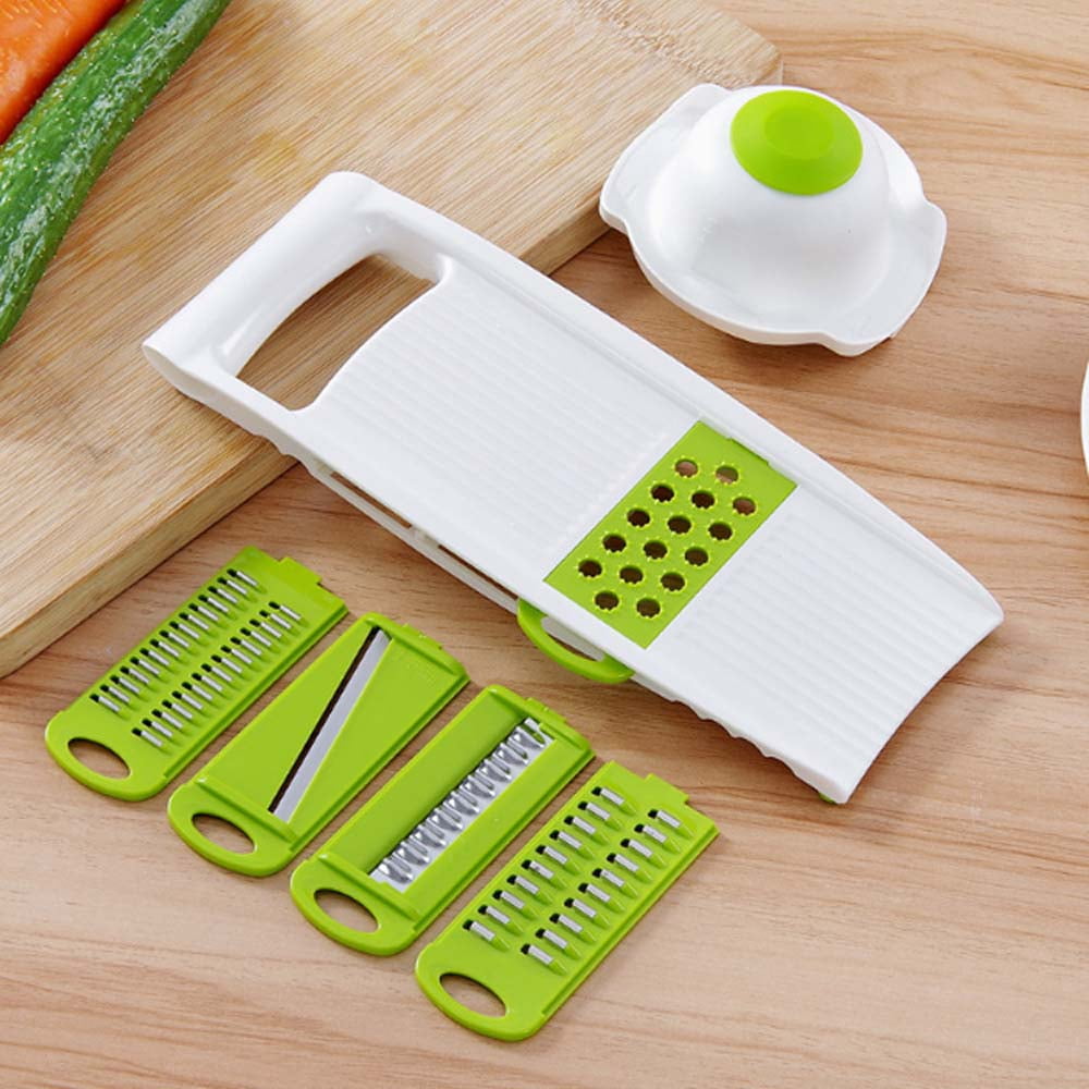 5set Blades Vegetable Slicer Multifunctional Vegetable Cutter Chopper  Mandoline Slicer Shredder Kitchen Accessories Gadgets Tool