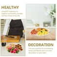 thumbnail image 4 of GOOHOCHY Assiette à Fruits Réutilisable Trois Compartiments Assiette de Stockage Alimentaire en Plastique Transparent pour Réunions de Famille 1Pcs, 4 of 8