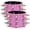 Purple, variant on 2PCS Studded Bracelet Punk Spiked Wristband Goth Wide Strap Leather Bracelets, Crystal, Style F1806