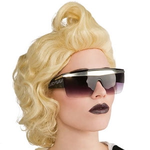 Lady Gaga Glasses Adult Halloween Accessory
