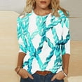 thumbnail image 2 of Womens Tops Plus Size Clearance 3x Womens Tops Plus Size Cotton Shirts for Women Short Sleeve Xl Crewneck Cotton Tees for Women, 2 of 5