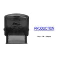 thumbnail image 1 of eloria Posted Text Self Inking Rubber Stamp Business Custom Stamp Office Stationery, 1 of 1