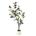 thumbnail image 2 of Faux Tree,Artificial Magnolia Tree,Artificial Tree In Planter Pot,Artificial Indoor Tree,Tall Artificial Plants Indoor,Artificial Plants For Home Decor,Artificial Tree Indoor For Home Decor Indoor, 2 of 8