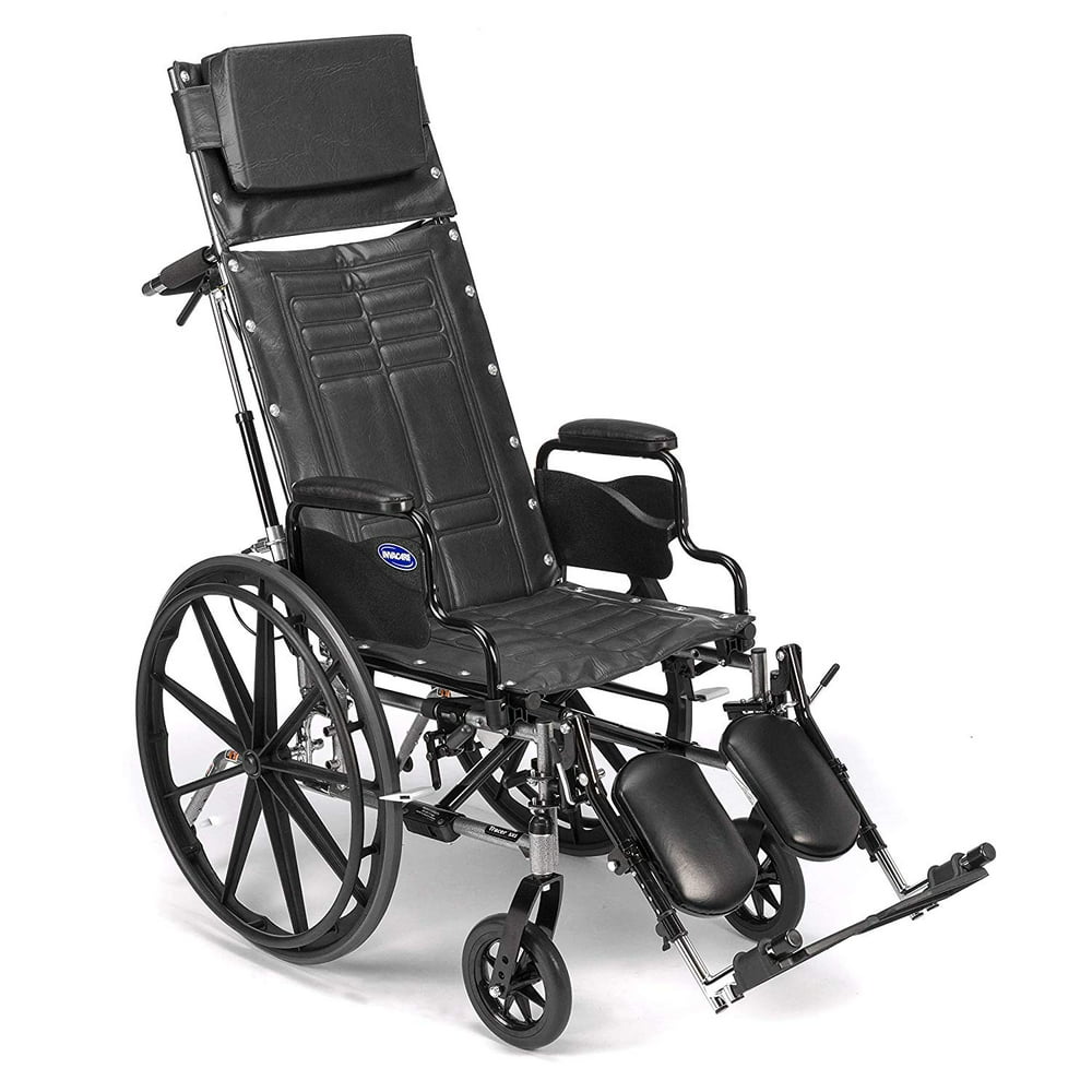 Invacare Tracer SX5 Recliner Wheelchair, with Desk Length Arms and