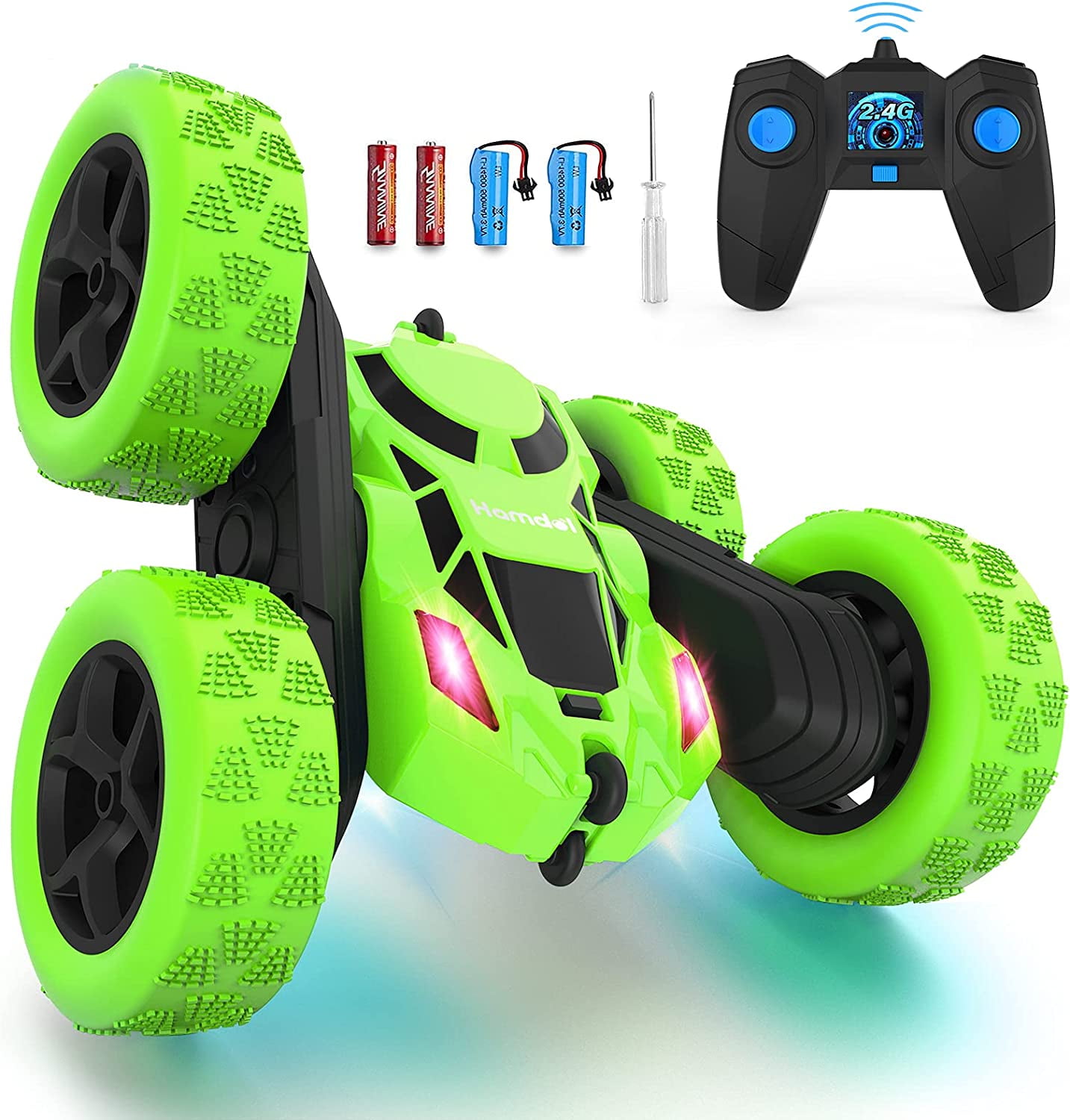 Remote Control Car,4WD Off Road Rechargeable 2.4GHz Double Sided
