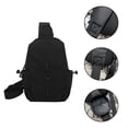 thumbnail image 4 of Up to 65% off Waterproof Strap Bag Crossbody Backpack Men Ladies Strap Backpack Hiking Backpack Multipurpose Messenger Chest Bag Organizers and Storage, 4 of 9
