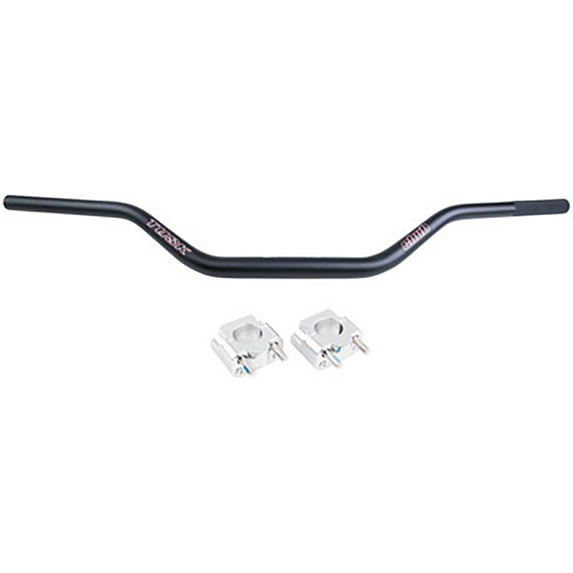 Universal Big Bar Clamp and Bar Kit Chub Big Bar Moto Bend Black Compatible With Kawasaki KLX 300 2021