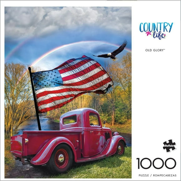 Buffalo Games - Country Life - Old Glory - 1000 Piece Jigsaw Puzzle