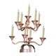 thumbnail image 4 of Candelabro para danza del vientre, accesorio de baile, desmontable, accesorio para presentaciones escénicas, tocado, candelabro, con 9 velas de Vela de goteo, 4 of 10