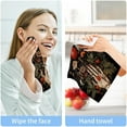 thumbnail image 7 of Hand with Mushrooms Washcloths, Soft and Absorbent Cotton Towel, 6 Pack 12 X 12 Inches Premium Quick Dry Face Towel Wash cloth, 7 of 7