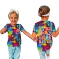 thumbnail image 2 of adviicd T-Shirts Graphiques Garçons T-Shirt d'Été à Manches Courtes pour Tout-Petit Garçon T-Shirt Uni à Col Rond T-Shirt Basique Hauts Rouge,160, 2 of 5