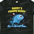 thumbnail image 4 of Inktastic Daddy's Fishing Buddy (blue) Boys or Girls Toddler T-Shirt, 4 of 5