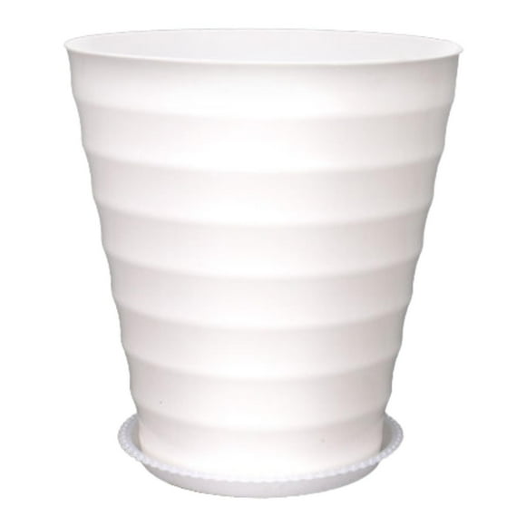 koolsoo Plant Pot Flower Vase Lightweight Flower Pot for Indoor Outdoor Lawn Bedroom L