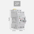 thumbnail image 3 of ATS Dual Power automatic Electrical Transfer switch 2P 63A 220V for Generator, 3 of 7
