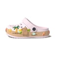 thumbnail image 5 of XIYON Kids Boys Girls Summer Slippers Soft Sole Non Slip Closed Toe Hollow Out Cartoon Design Lightweight Breathable Shoes For Casual Daily Wear,Pink,6-7 Years, 5 of 5