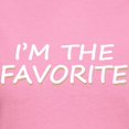 thumbnail image 3 of CafePress - I'm The Favorite T Shirt - Women's Traditional Fit Dark T-Shirt, 3 of 4