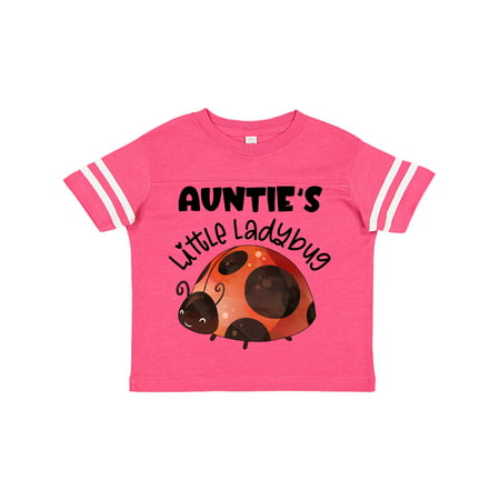 

Inktastic Auntie s Little Ladybug Gift Toddler Boy or Toddler Girl T-Shirt