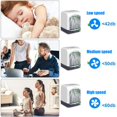 thumbnail image 2 of stanreset Mini Refroidisseur d'Air Aromathérapie de Bureau USB Climatiseur Ventilateur 3 Vitesses, 2 of 6