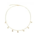 thumbnail image 1 of Collier Ras du Cou Étoile Chanceuse Pendentif Chaîne à Pampilles Collier pour Femmes Filles, 1 of 9
