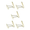 thumbnail image 1 of kurtrusly Contemporary Iron Ores Stone Display Stand Chic Rock Holder Base Home Office Decor Golden L 5Set, 1 of 6
