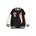 thumbnail image 4 of Hot Wheels Boys Black Varsity Jacket, 4 of 5