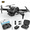 Black, variant on UUGEE Foldable FPV Drone with 1080P Camera for Kids Adults, RC Quadcopter for Beginners with 3 Batteries & LED Lights, Christmas Birthday Gift