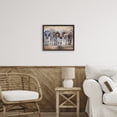 thumbnail image 2 of Stupell Industries Trotting Longhorn Cattle Black Framed Floater Canvas Wall Art, design by James Corwin, 2 of 9