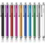 Stylus Pens for Touch Screens, StylusHome 10 Pack Mesh Fiber Tip Stylus Pens for Ipad iPhone Tablets Samsung All Precision Capacitive Universal Touch Screen Devices