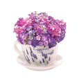 thumbnail image 3 of Eastwind Gifts 10016209 Lavender Fields Teacup Planter, 3 of 3
