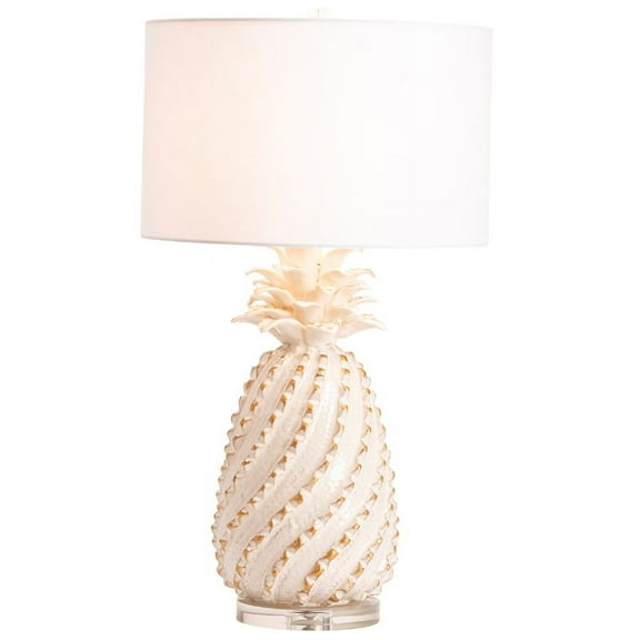 The Estate Table Lamp White Ceramic 29.5"Ht. Traditional Style