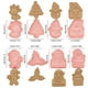 thumbnail image 1 of Cortador, 8 piezas/juego de moldes para hornear de plástico navideño DIY, molde para galletas navideñas, artesanía excepcional, 1 of 7