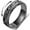 Black, variant on NICKSUN Stainless Steel Fidget Rings for Anxiety for Women Spinner Ring 6mm Rose Gold Ring Thumb Ring Size 5-13