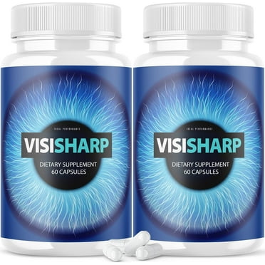 Visisharp Advanced Eye Health Formula for Eyes Pills Visi Sharp Supplement (2 Pack)