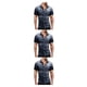 thumbnail image 4 of Camisa de mezclilla Minnieouse para hombre Camiseta de vaquero de manga corta Gris claro 3XL, 4 of 6