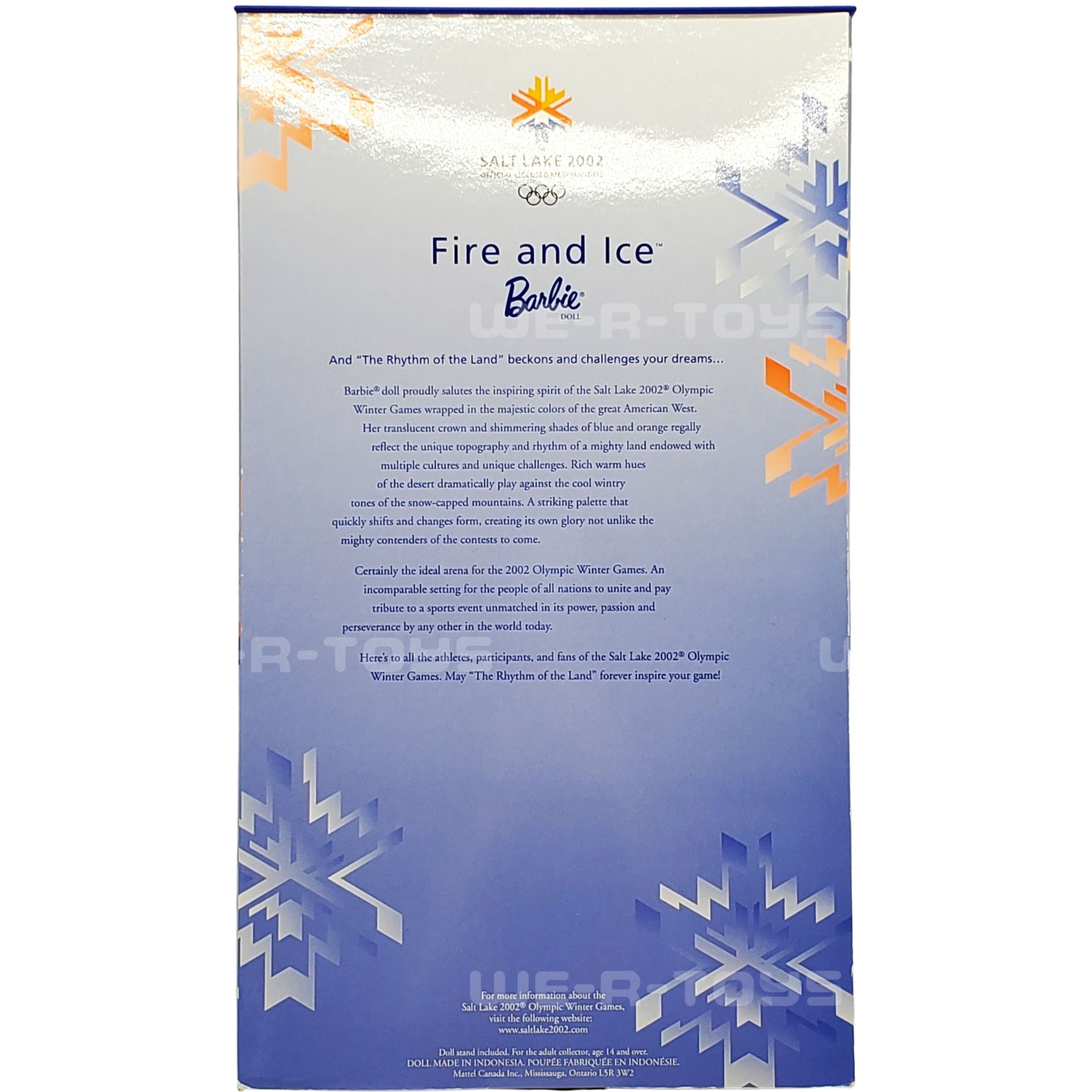 Collector Edition Barbie Salt Lake City Fire & Ice Doll