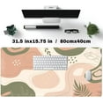thumbnail image 5 of Boho Green Cream Desk Mat Boho Kawaii Green Mouse Pad Cute Desk Mat, Large Aesthetic Mouse Pad XL Desk Decor for Women with Stitched Edge Mouse Desk Pad for Keyboard and Mouse Desk Pad, 31.5x15.8in., 5 of 6