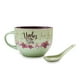 thumbnail image 3 of Taza de sopa Disney La Sirenita Ariel de 700 ml con cuchara, 3 of 9