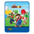 thumbnail image 1 of Jeté doux et soyeux Super Mario "Mario and Friends", 1 of 1