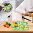 thumbnail image 4 of Ryvnso Cow Print Dish Drying Mat for Kitchen Countertop 16x18 Small Dish Pad Drainer Rack Dish Sink Mats, 4 of 7