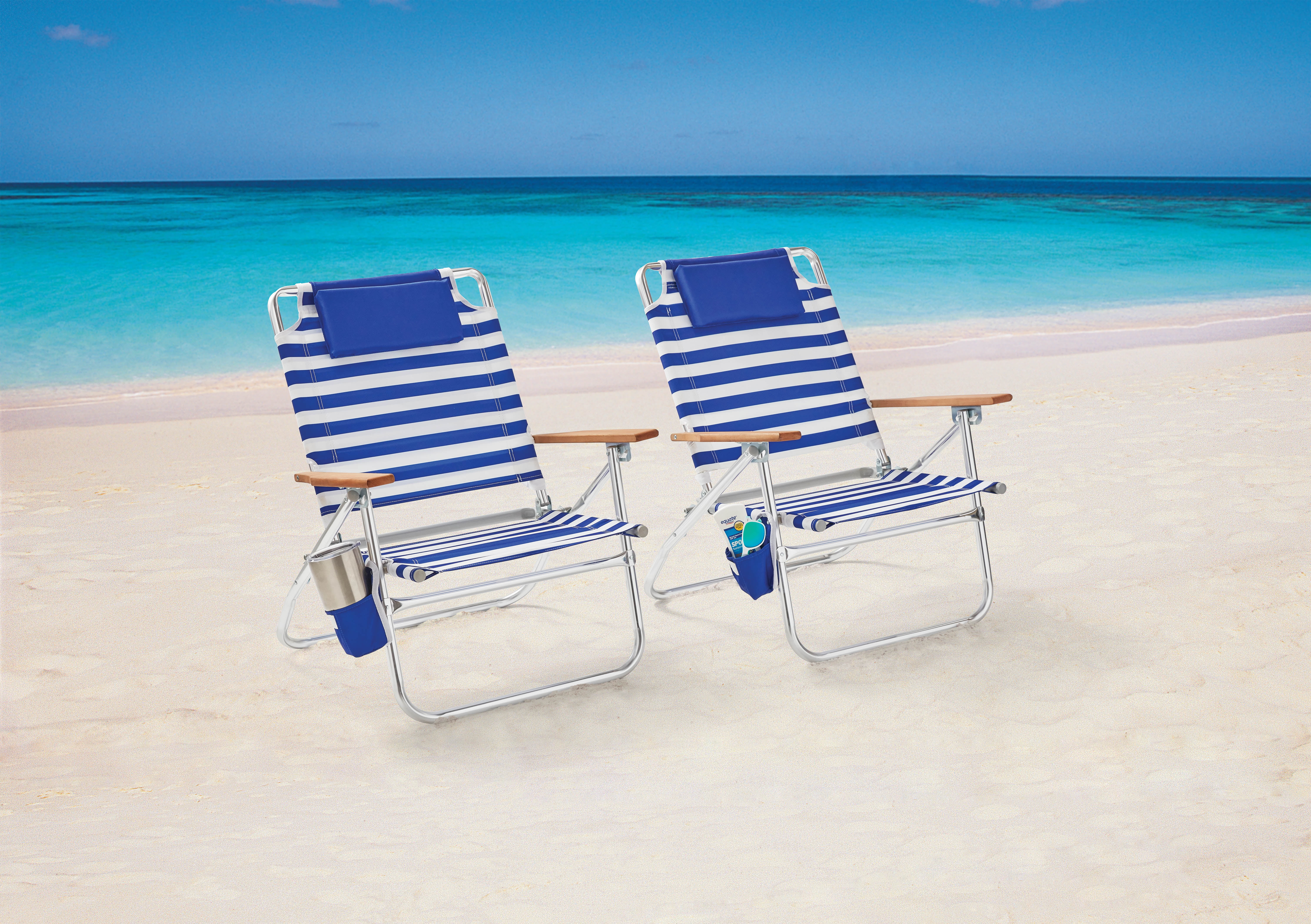 Simple Cabana Beach Folding Chair 