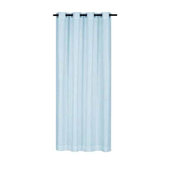 Tainini 1 Panels Outdoor Curtains for Patio - Look Semi-Sheer Curtains for Patio Waterproof, Indoor Outdoor Drapes for Gazebo Pergola Balcony Pool Spa(Blue）